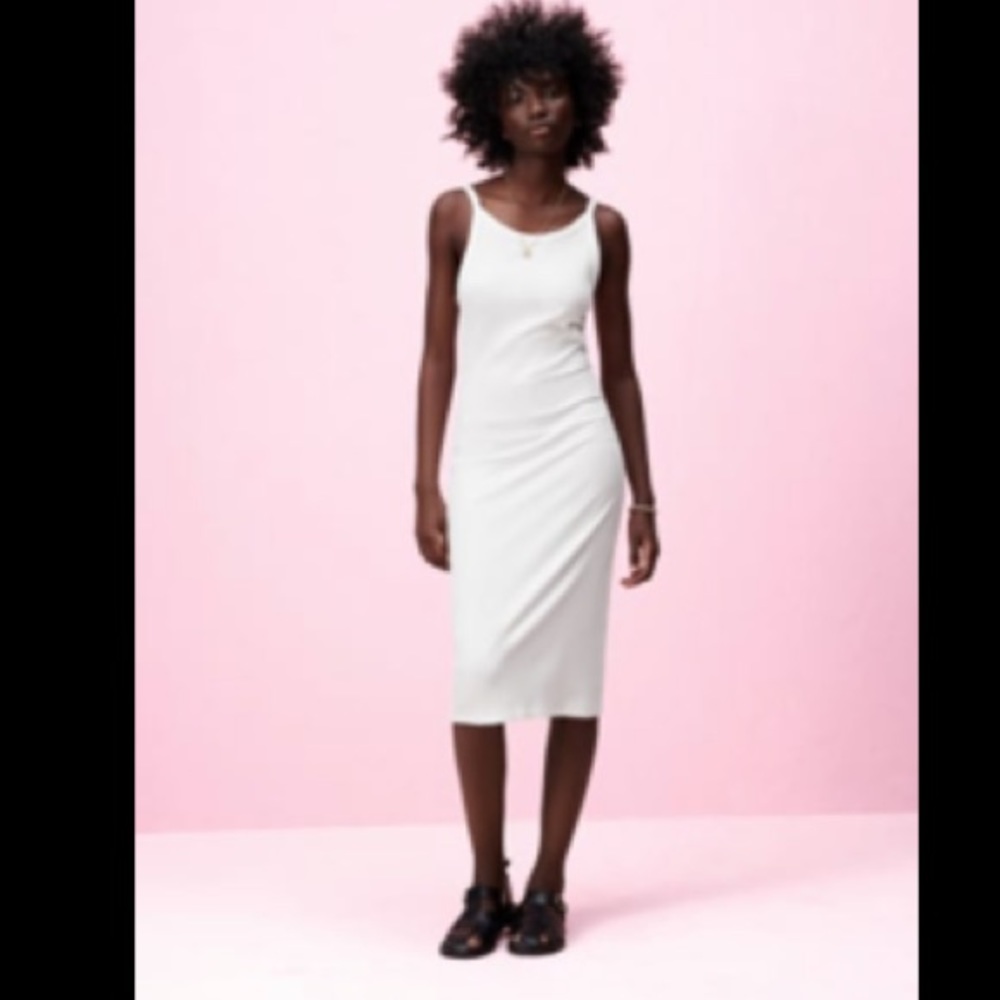 Ribbed Zara Midi Dress